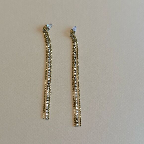 Tassel drop earrings M719 - Picture 2 of 4